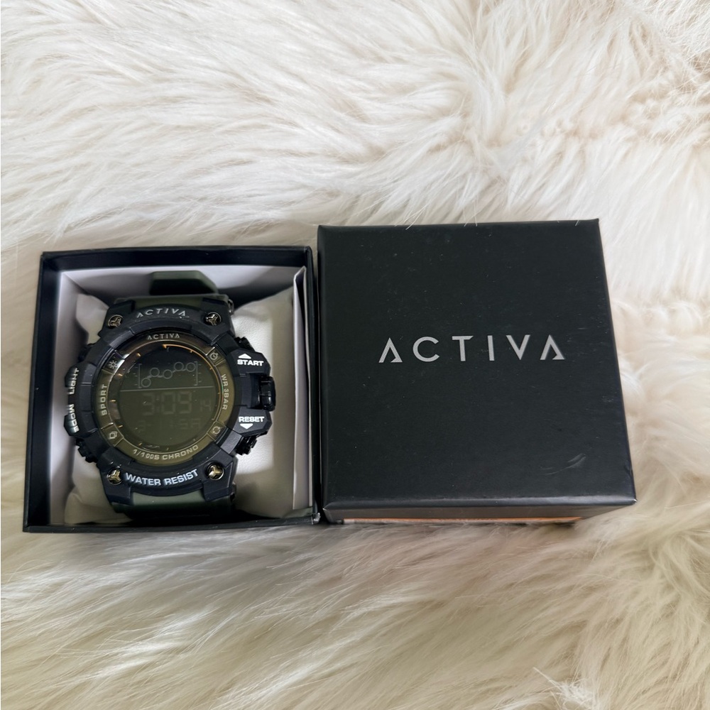 Activa Black Summit X 50mm Digital Watch